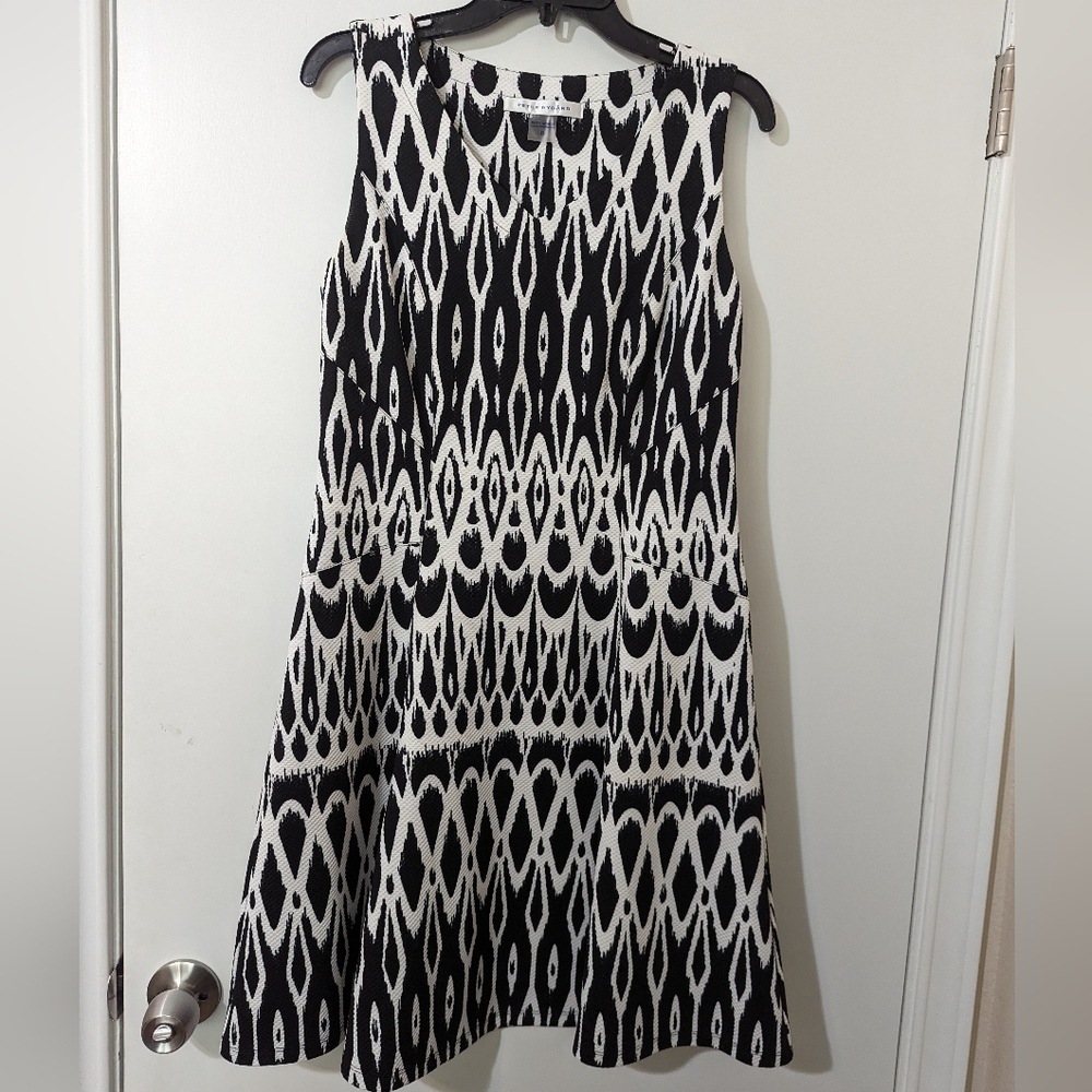 💥Host pick💥 Peter Nygard Black and White dress sz 8